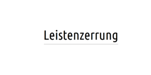 Leistenzerrung - Symptome, Ursachen, Behandlung